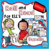 ESL Games:  Back to School Roll and Read Bundle ESL Sub Plans