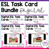 ESL Newcomer Activities: Digital Task Card Bundle