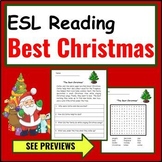 ESL Newcomer Activities: ESL Christmas Reading Comprehensi