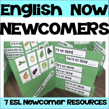 Preview of ESL Newcomer Activities & Vocabulary -  ELL Lesson Plans - ELL Worksheets - ESL