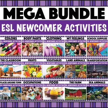 Preview of ESL Newcomer Activities Megabundle