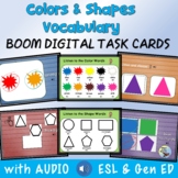 ESL Newcomer Activities Colors & Shapes Vocabulary BOOM Di