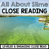 ESL Lesson Plans: Slime Close Reading: ESL Distance Learning