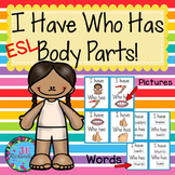 Body Parts Activities (I Have, Who Has ESL Game for Speaki