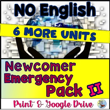 Preview of ESL Newcomer Activities Pack 2: English Learning Resources for Older Ells