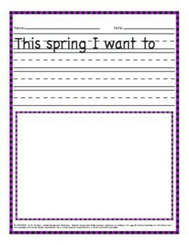 ESL Newcomer Activities - Spring Sentence Starters | ELL | ESL Vocabulary