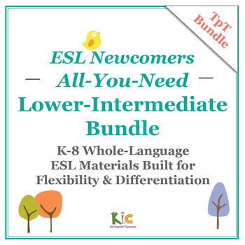 Preview of ESL Newcomers All-You-Need Lower-Intermediate Bundle
