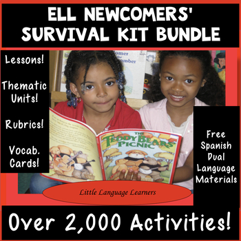 Preview of ELL Newcomers' Survival Kit Bundle  ESL Newcomer Activities ESL Vocabulary