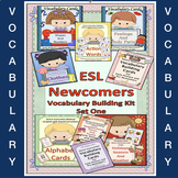 ESL Vocabulary Cards ELL Newcomer Conversation Kit ESL