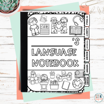 ESL Notes Language Notebook Organization by Lit4Language | TPT