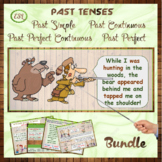 ESL Past Tenses - PowerPoint rule + exercises - Bundle
