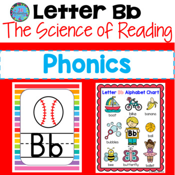 Preview of Letter B Activities Science of Reading Preschool Kindergarten 1st ESL Phonics