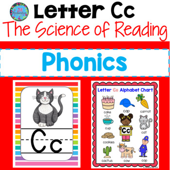 Preview of Letter C Worksheets Preschool Kindergarten 1st ESL Phonics