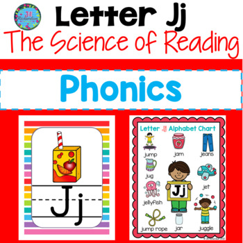 Preview of ESL Phonics Alphabet Letter J Worksheets The Science of Reading Preschool K-2