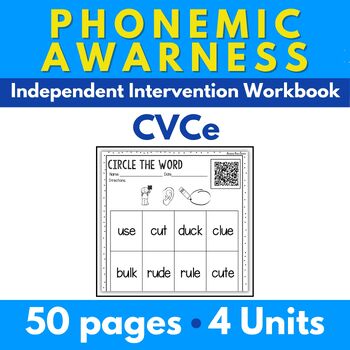 Preview of ESL Phonics Curriculum & Activities for Science of Reading: CVCe Words
