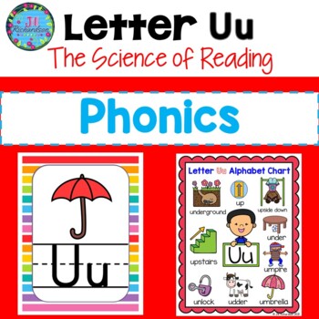 Preview of Letter U Worksheets Activities Handwriting Sort Booklet Reader ESL Phonics