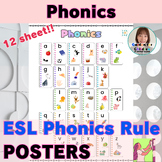 ESL Phonics Poster （12 levels）