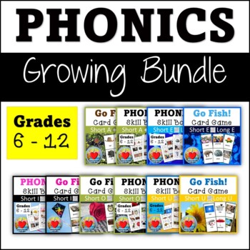 Preview of ESL Phonics for Older Students | Growing Bundle