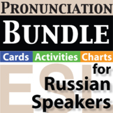 ESL Pronunciation Bundle for Russian Speakers ELL EFL Newcomer