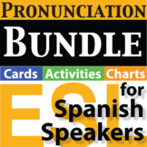 ESL Pronunciation Bundle for Spanish Speakers ELL EFL Newcomer