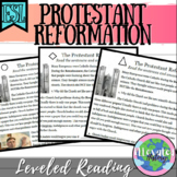 ESL Protestant Reformation Leveled Reading