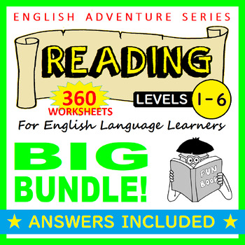 Preview of Reading Worksheets for Young Learners: BUNDLE