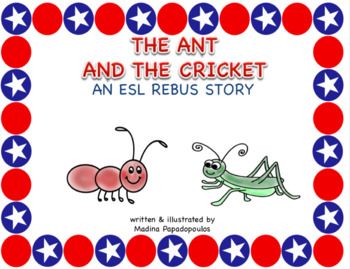 Preview of ESL Rebus Fairytale "The Ant and the Cricket"