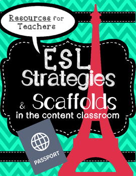 Preview of ESL strategies and scaffolds for classroom teachers