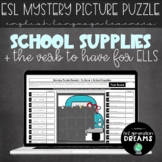 ESL School Vocab & Verb TO HAVE Mystery Puzzle - Google Sh