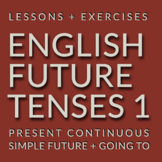 FUTURE TENSES 1 | English Grammar | ESL Lesson, Exercises 
