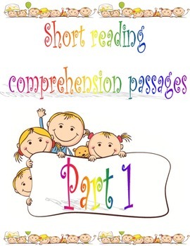 ESL Short Reading Prehension Passages Children By ESL