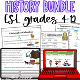 ESL Social Studies MEGA BUNDLE, Growing History bundle for