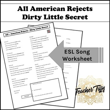 The All-American Rejects - Dirty Little Secret (Lyric Video) 