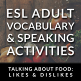 English Vocabulary to Describe Food: ESL Vocabulary and Co