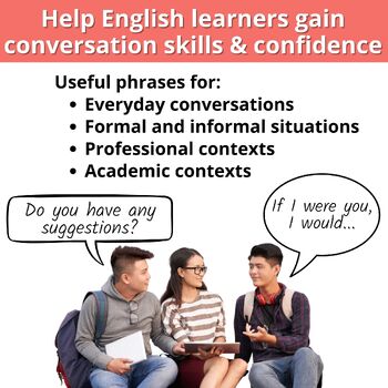 Speaking Lesson and Activities for Beginner Adult ESL and High School ELL