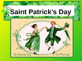 ESL ENL St. Saint Patrick's Day PowerPoint Presentation