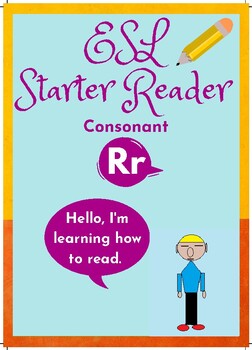 Esl Starter Reader Consonant Rr By Teachers Side Job Tpt