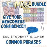 ESL Student/Teacher Common Phrases MEGA Bundle - 12 Langua