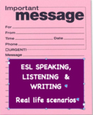 ESL "Take a Message" - Real-Life Scenarios