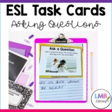 ESL Newcomer Activities: Task Cards for Question Words