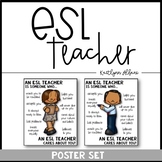 ESL Teacher Poster [Someone Who]