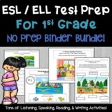 ESL Test Prep Binder | ESL Lesson Plans & Curriculum | ESL