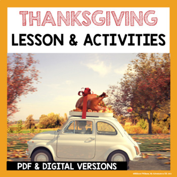 Preview of ESL Lesson Plans: ESL Thanksgiving: ESL Curriculum