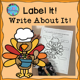 ESL Thanksgiving Writing Activities Kindergarten, First Gr
