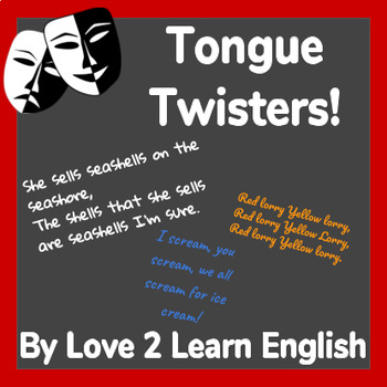 Preview of Tongue Twisters For Pronunciation