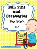 ESL Tips and Strategies for Math