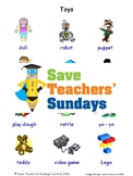 ESL Toys Worksheets, Games, Activities and Flash Cards (wi