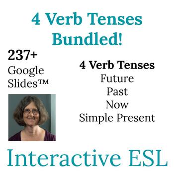 Preview of ESL Verb Tenses Lessons for Beginning to Intermediate Adults