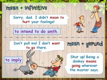 To infinitive and bare infinitive: English ESL powerpoints