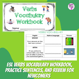 ESL Verbs Vocabulary Workbook for Newcomers